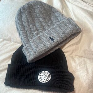 Polo Ralph Lauren and gymshark Cable Knit Beanie